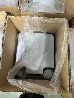 Toilette porteuse en forme de bol de taille adulte carrée pour le matériel recyclé extérieur