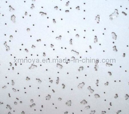 Tableau acoustique d'absorption sonore en laine minérale pour solution d'isolation acoustique de plafond de bureau