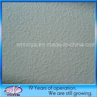 Plaque de plafond rectangulaire en fibres de laine minérale pour décoration acoustique en forme de rectangle