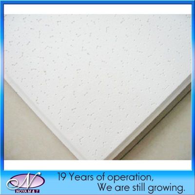7-9 mm d'épaisseur Plaque de gypse blanche avec PVC/plaque de plâtre 1212*603mm ou 1195*595mm