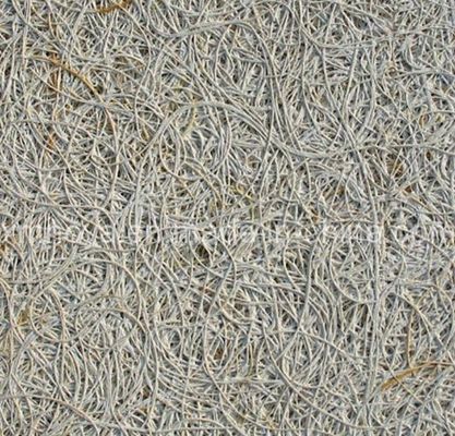 Panneau de ciment acoustique en laine de bois gris distinctif avec grade de résistance au feu B1 1200*2440 mm