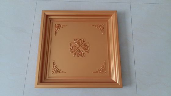 Panneau SMC 3D résistant à l'eau et acoustique absorbant le son pour revêtement mural 460 mm*460 mm Taille