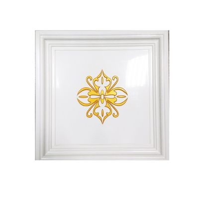 Panneau SMC 3D résistant à l'eau et acoustique absorbant le son pour revêtement mural 460 mm*460 mm Taille
