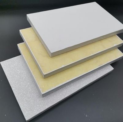 Bureau étanche au feu en fibre de verre légère plaque de plafond en plâtre acoustique pour la décoration