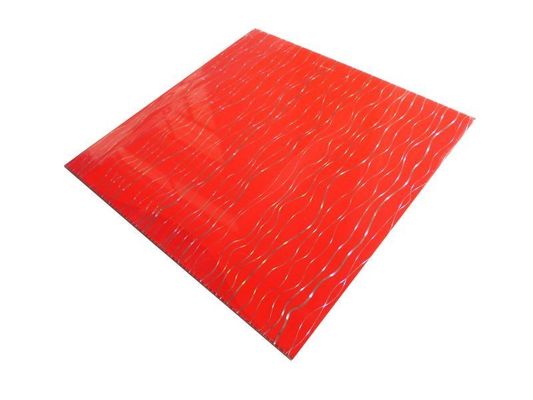 Panneau composite en PVC 3D pour la décoration de murs ou de plafonds personnalisable et non personnalisé