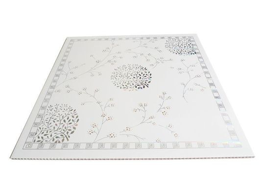 PD113 Panneau composite en PVC 3D de 500 mm x 500 mm destiné à la vente au mur et au plafond