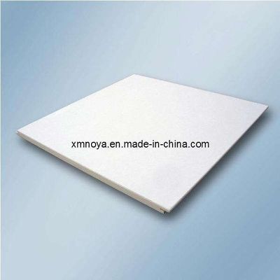 Plafond en fibre de verre Noya 02 Fireproof Acoustic Soundproof Plaque suspendue pour la décoration