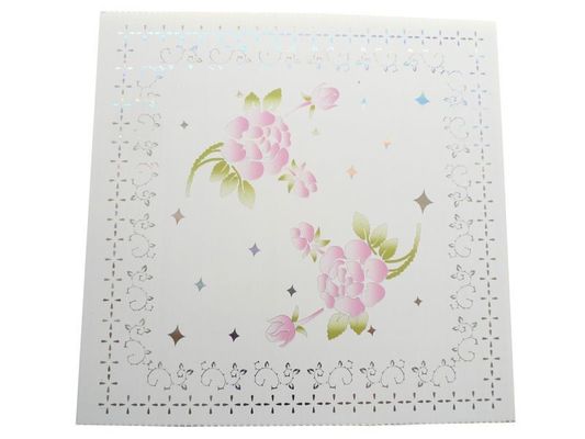 PD125 Art mural en PVC 3D pour le mur intérieur et le plafond décoratif en 500mmx500mm Taille