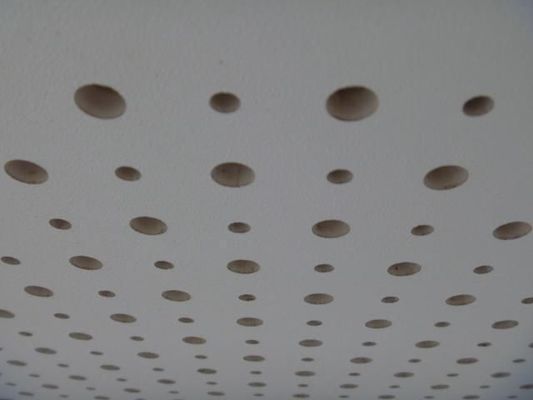 5/15q Carré imperméable à l'eau Perforé Acoustique Absorption du Son Plaque de plâtre pour plafond