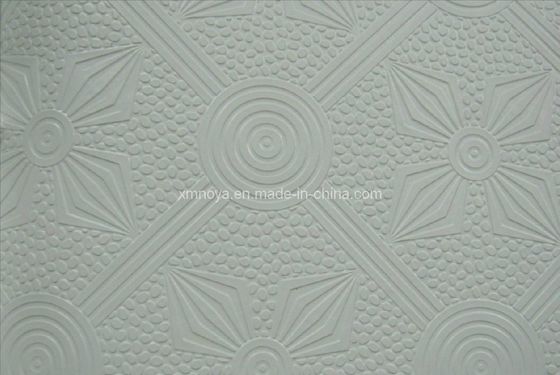 Film de stratification en PVC pour plafond en carton de plâtre en relief imperméable à l'eau 900 kg/m3 sans motif