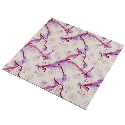 460mm*460mm Taille Panneau décoratif en PVC pour le fond de la télévision