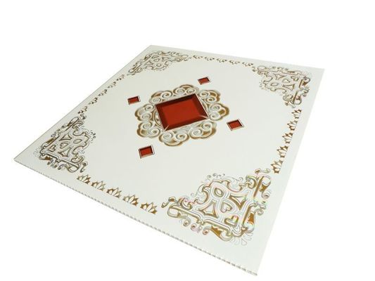 PD134 Panneau de décoration en PVC 3D pour fond de télévision
