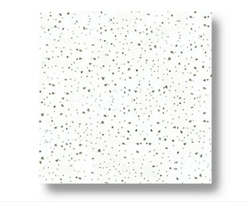 Réduction de la valeur des carreaux de plafond carrés Laine minérale acoustique 300*300 pour matériaux de construction