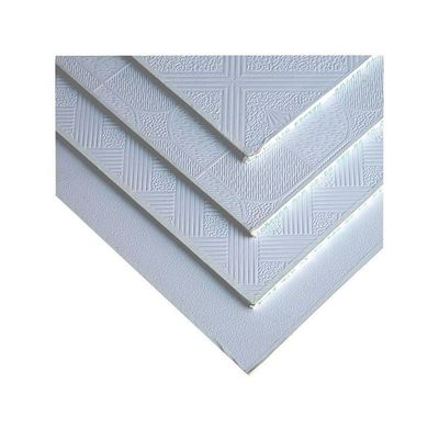 Panneau de plâtre en PVC acoustique pour la fonction de panneau ignifuge décoratif pour plafond et mur