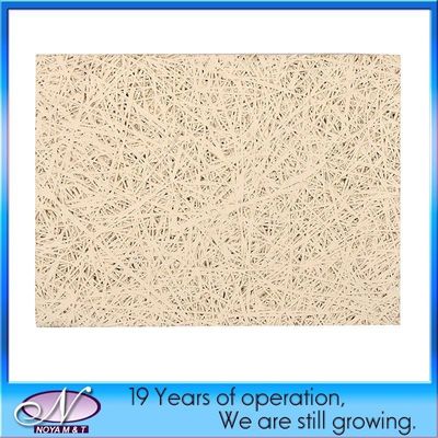 Matériau de plafond acoustique en fibres minérales