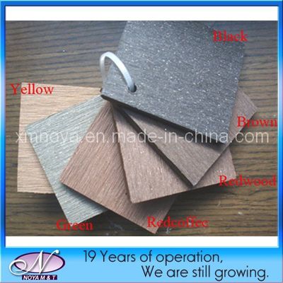 Décoration de balcons extérieurs en bois plastique composite/WPC à prix abordable