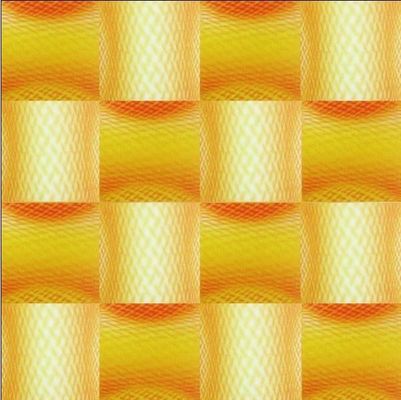 Panneau 3D en plastique PVC imperméable pour la décoration de murs et de plafonds non personnalisé 500 mmx500 mm