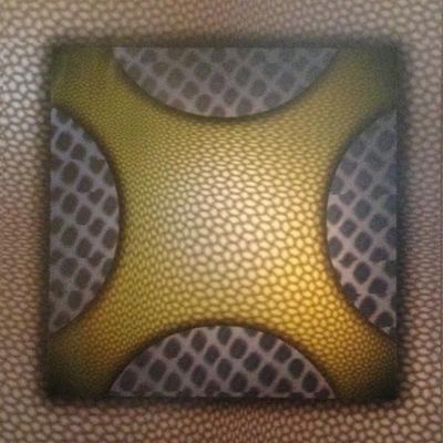 500 mmx500 mm Taille Panneau 3D en plastique PVC imperméable à l'eau pour la décoration intérieure de murs/plafonds
