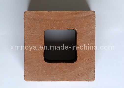 Rameau en bois plastique composite en WPC et pilier décoratif en pergola Surface brune Finie