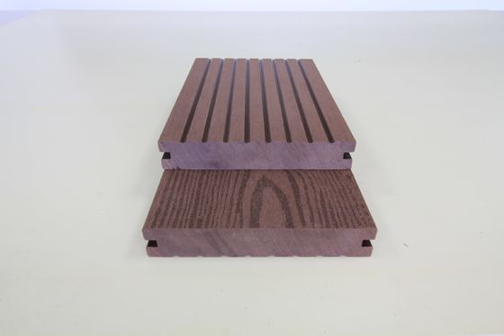 150mm*25mm Decking composite en bois plastique WPC pour la décoration de jardin Entreprise