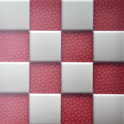 Panneau mural 3D en plastique imperméable à l'eau personnalisé pour la décoration intérieure
