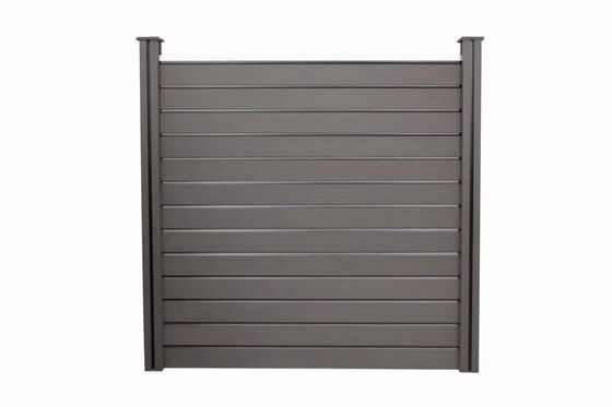 Le revêtement murale en WPC résistant aux UV 45% HDPE 50% fibres de bois usagées et conception durable