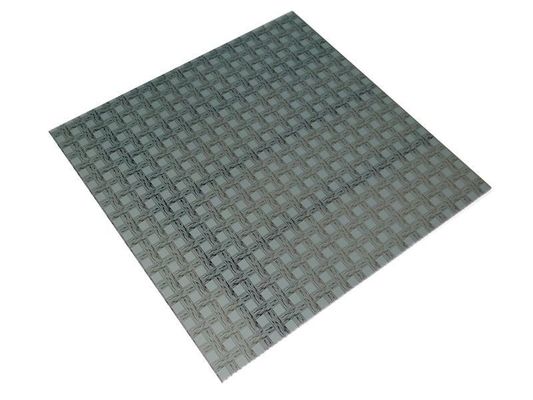 Panneau 3D composite en plastique non personnalisé de 500 mm x 500 mm pour une application décorative murale