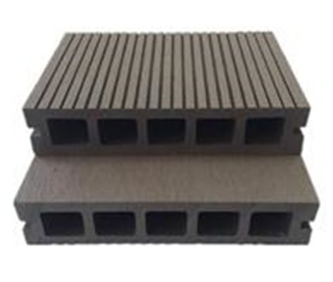 150 mm*25 mm Carreaux de revêtement de sol en WPC sur mesure pour l'extérieur, fabriqués avec du composite en bois plastique