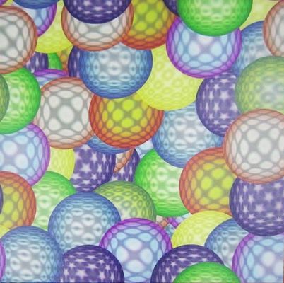 Facile à installer Panneau composite en PVC 3D / Panneau pour la décoration des murs et des plafonds Taille Ect
