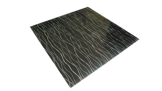 Panneau 3D en PVC imperméable pour décoration murale de KTV / bar personnalisé T102 Non personnalisé
