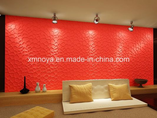 Panneau de décoration murale 3D pour bureau Matériaux isolants thermiques résistants à l'absorption du son