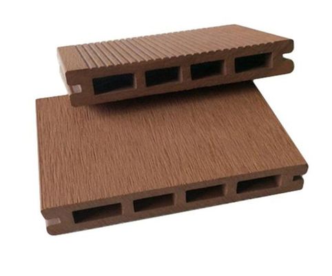 150mm*25mm Carreaux de plancher de terrasses en bois vert en plastique composite en WPC