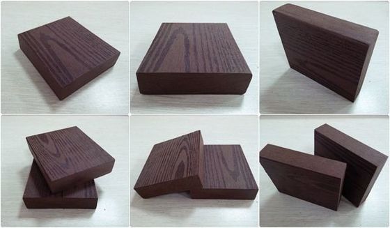 NY90X19 Plancher extérieur en bois plastique composite en WPC écologique avec 45% HDPE