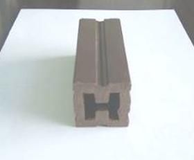 150 mm*25 mm plancher en bois synthétique plastique composite/WPC pour espace de vie extérieur