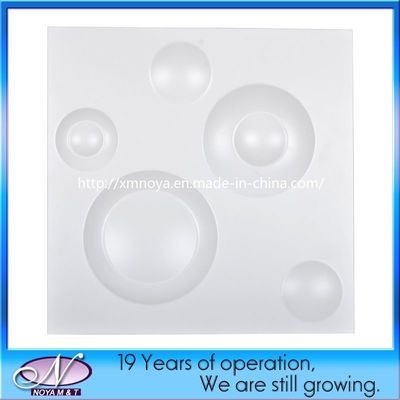 500mm*500mm Taille de conception de panneau mural 3D acoustique pour bureau