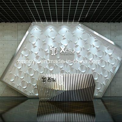 Panneau mural en PVC 3D pour la décoration intérieure dans un studio photo Taille personnalisée 500mmx500mm
