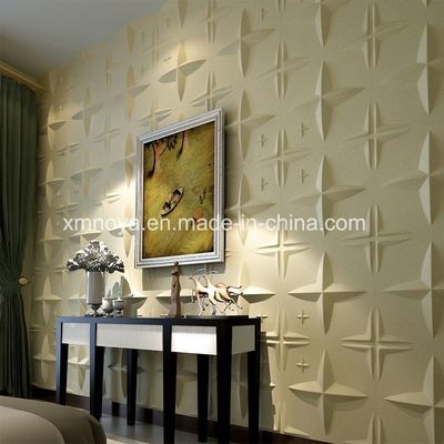 Panneau 3D personnalisé pour la décoration murale intérieure moderne en tons bleus