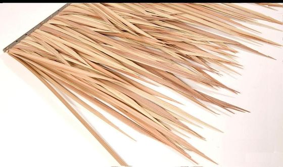 Simulation artificielle décorative de tuiles de toiture de paille avec tuiles courbées de 500 mm