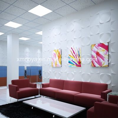 Panneau 3D décoratif de fond de canapé moderne avec un matériau et un design écologiques