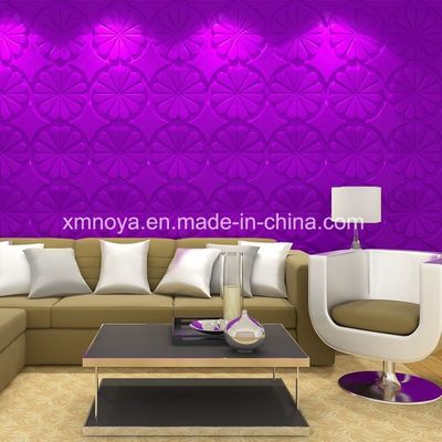 Panneau 3D décoratif de fond de canapé moderne avec un matériau et un design écologiques