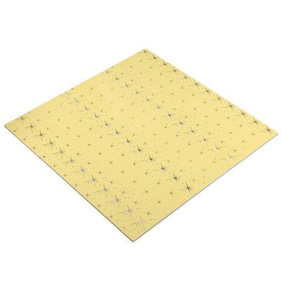 Insulation acoustique intérieure de 500 mm x 500 mm Panneaux muraux 3D pour toile de fond de télévision moderne