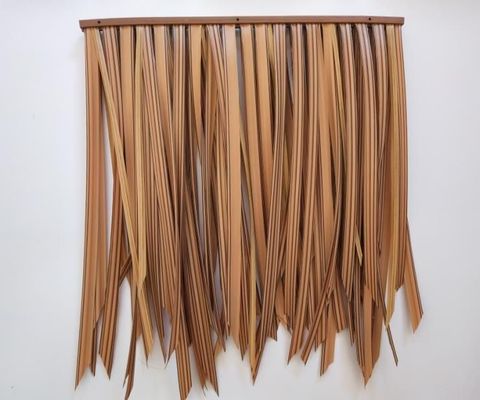 Conception personnalisée de toits de chaume synthétique gris pour les bars de jardin / bord de mer et personnalisée