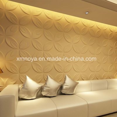 Panneaux muraux d'absorption sonore texturés pour la décoration murale