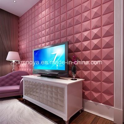 Panneaux muraux d'absorption sonore texturés pour la décoration murale