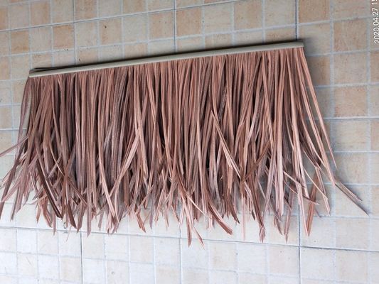 Toiture en chaume synthétique artificielle 45*50cm et 100*60cm pour une efficacité de plage tropicale