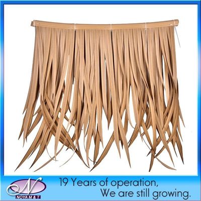 Toiture en chaume synthétique artificielle 45*50cm et 100*60cm pour une efficacité de plage tropicale