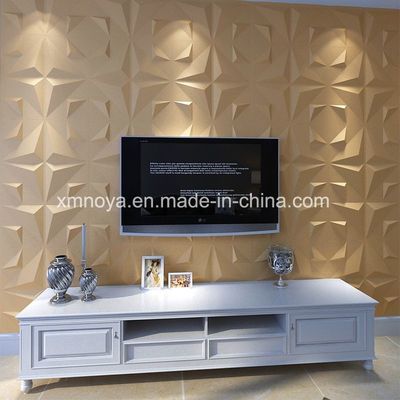 Panneau mural 3D acoustique décoratif 460mm*460mm Taille pour le fond de télévision dans le salon