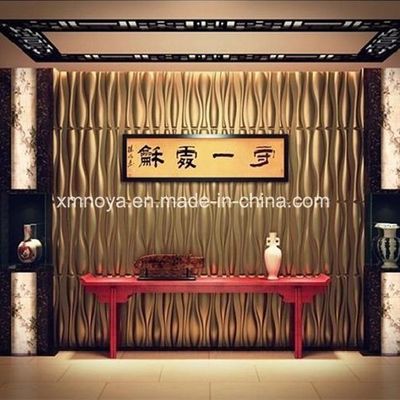 500mmx500mm Panneau 3D Art moderne texturé pour la décoration murale dans le contemporain