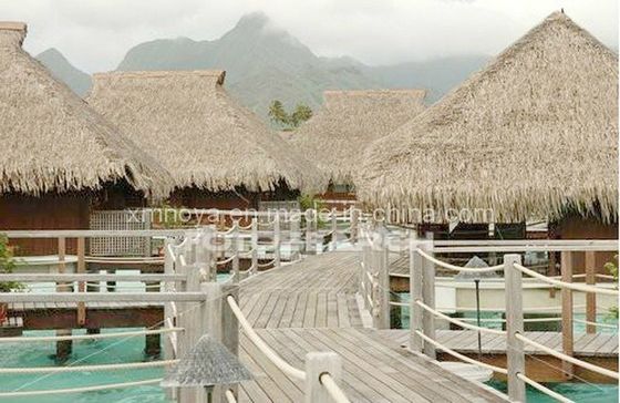 Toiture en PVC à chaume Simulation artificielle de toiture synthétique avec composante matérielle