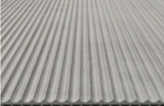 Façade décorative en fibre de ciment à fente 3D pour matériau résistant à la chaleur